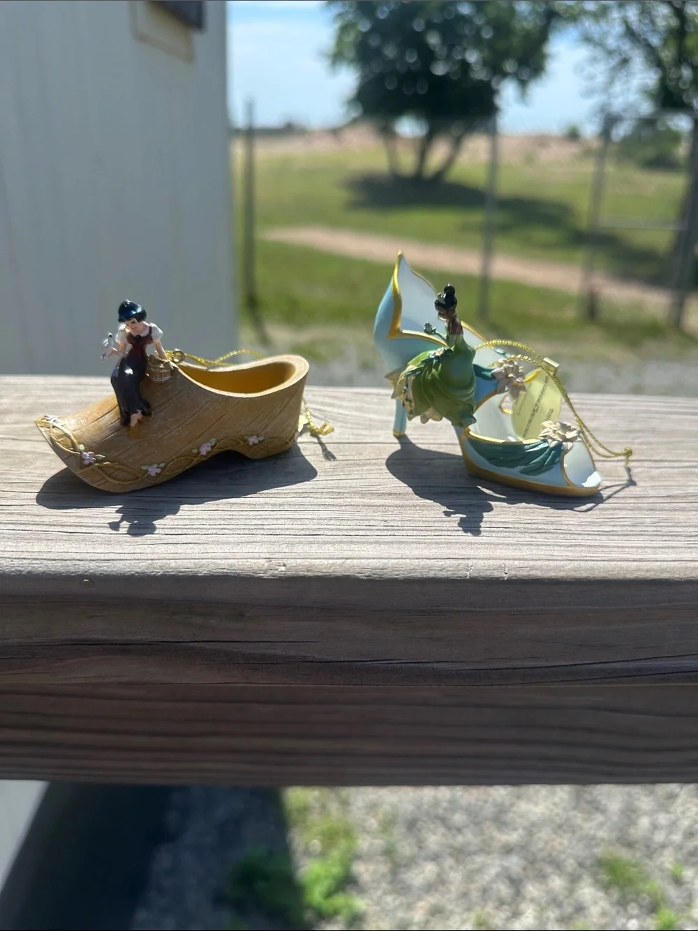 Disney once Upon A Slipper Ornament Collection